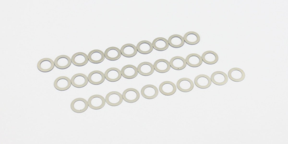96642 4x6mm Shim Set  (0.1/0.2/0.3mm/10pcs) 96642  - KYOSHO RC